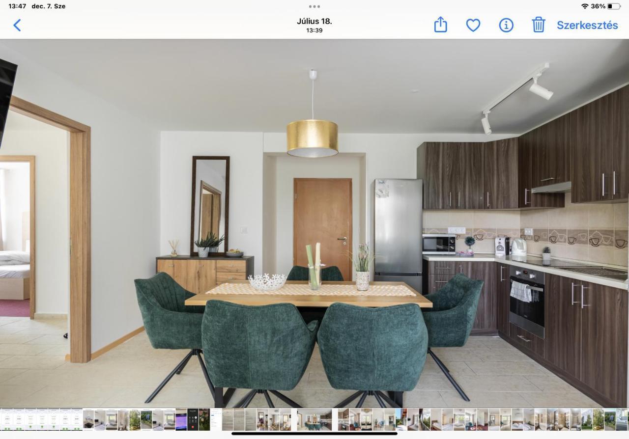 Sinus Premium Aparthotel Siofok Bagian luar foto