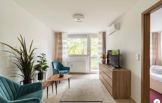 Sinus Premium Aparthotel Siofok Bagian luar foto